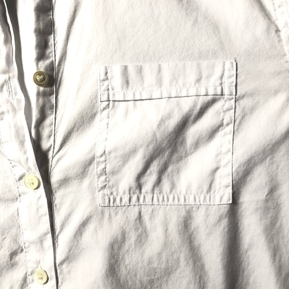 J. Crew Collared Button Down Tunic Top - Picture 6 of 6